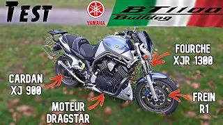 "Test" Un précurseur à la gamme MT fabriqué en Italie "Yamaha BT 1100 bulldog de 2004"