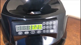 CONTADORA DE MOEDAS E SELECIONADORA GCS-650 BIVOLT CHAVEADA RÁPIDA