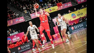 2023女篮亚洲杯小组赛：中国80-46完胜新西兰全场回放2023.6.27