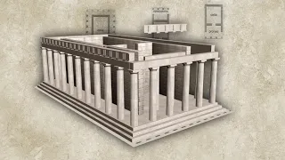 Ricostruzione 3D tempio greco