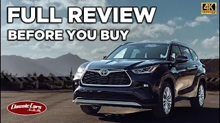 2023 Toyota Highlander Hybrid Platinum Review