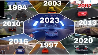 Evolution of Need For Speed Games 1994-2023
