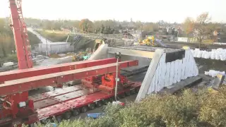 Time Lapse - Rail Bridge Replacement, Cow Lane, Reading