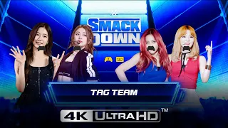 LE SSERAFIM VS Red Velvet | WWE2K22 4K 60FPS |