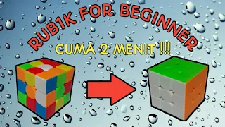 CARA MENYELESAIKAN RUBIK 3x3 UNTUK PEMULA l GAMPANG BANGET...!!