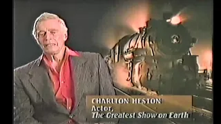45 - TCMRM Film Clip - Charlton Heston Discusses the Circus Train - The Greatest Show on Earth 1952