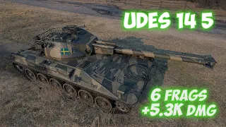 UDES 14 5 - 6 Frags 5.3K Damage - The beast! - World Of Tanks