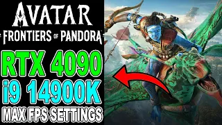 Avatar Frontiers of Pandora PC - RTX 4090 i9-14900k DDR5 Max FPS Settings - 4k 1440p 1080p DLSS 3.0