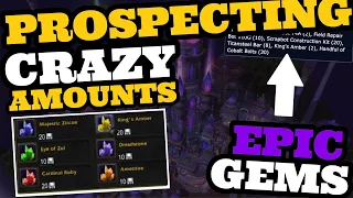 300 EPIC Gems from 5K Titanium ore - Everything you need to know about PROSPECTING in Phase 3!!!