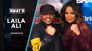 Laila Ali Shares Wisdom From Father Muhammad Ali, Responds to Claressa Shields + Talks New Show