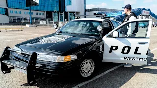 Обзор Ford Crown Victoria POLICE. На чем ездила АМЕРИКАНСКАЯ ПОЛИЦИЯ.