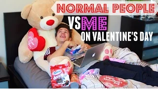 Normal People VS Me On Valentine's Day | Brent Rivera