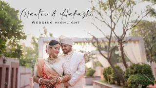 Maitri & Aakash || Wedding Highlight 2024 || Truefilm.in