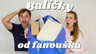 OTEVÍRÁME ŠÍLENÉ BALÍČKY OD FANOUŠKŮ!😱