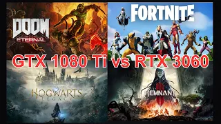 GTX 1080 Ti vs RTX 3060 in 7 Games