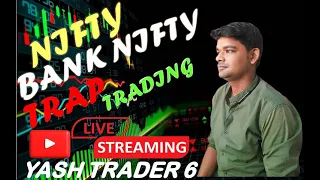 Live trading Banknifty nifty Options | 9 May | Nifty Prediction live ||  @YASHTRADER6