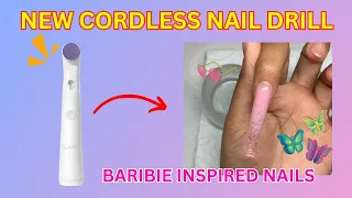 Achieve Perfect Polygel nails with the NEW Cordless Nail Drill From SUNMAY | BARIBIE INSPIRED NAILS