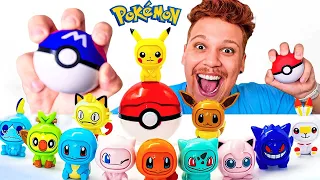 INCRÍVEL! EU COMPREI POKÉBOLAS MISTERIOSAS COM POKÉMONS DE VERDADE DENTRO!