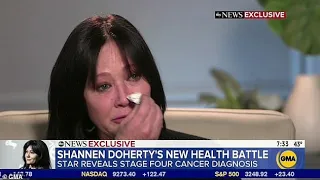 Live Interview : Shannen Doherty reveals the cancer is back as stage 4