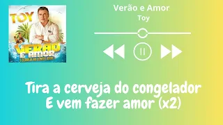 Verão e Amor - Toy 🎵