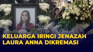 Momen Keluarga Antar Jenazah Laura Anna Dikremasi