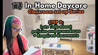 How to open an in-home daycare |TEXAS| in home preschool |policy and procedures