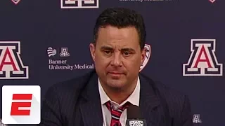 Sean Miller on 'very, very emotional' standing ovation from Arizona basketball fans | ESPN