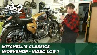 Classic Motorcycle Workshop - Vlog  1
