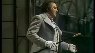 Opera Fausto de Gounod, Nicolai Gedda. Acto III, cavatina "Salut, demeure chaste et pure". HD