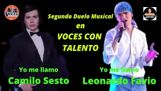 Duelo Musical: Yo Me Llamo Leonardo Favio vs. Yo Me Llamo Camilo Sesto | CaracolTV