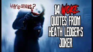 14 Woke Quotes From Heath Ledger's Joker