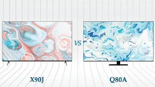 Sony X90J vs Samsung Q80A - Low Resoluton To 4K!