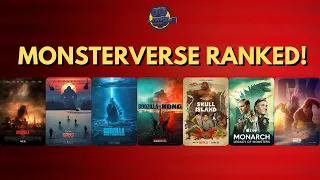 ALL MONSTERVERSE MOVIES & SHOWS RANKED!! (Including Godzilla x Kong The New Empire)