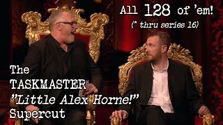 TASKMASTER: Every One Of Greg Davies' "Little Alex Horne!" Intros Supercut (thru series 16/Nov 2023)