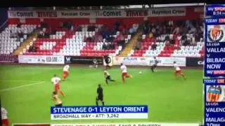 Stevenage 0-1 Leyton Orient Sky Bet League 1