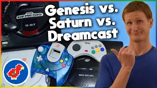 Sega Genesis vs. Sega Saturn vs. Sega Dreamcast - Retro Bird