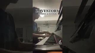 Lovestory - Bladee & Ecco2k Piano Cover