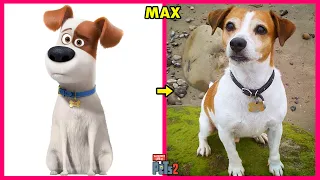 Dog Cartoon Characters 😱 Real Life