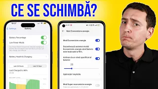 Ce se schimbă în telefonul tău când activezi Mod Consum Redus / Economisire Energie