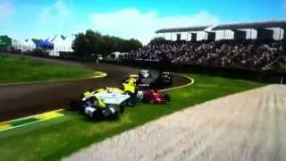 F1 2013 Classics: HUGE CRASH!