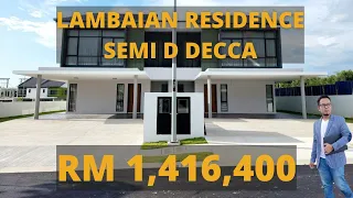 #ukm #fizoomar #chefwan #bangi #kajang #semidetached #newhouse Lambaian Residence 2 | Semi D Decca