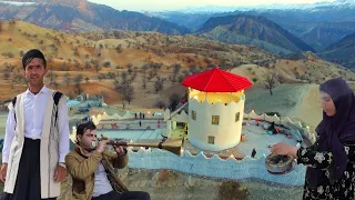 Iranians celebrate❤️‍🔥🏃🏃‍♀️ the ancient festival of Hassan Charanbash Suri in Ahura Castle🏯💫💥