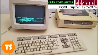 ⭐Vintage DEC VT220 CYRILICIZED working computer terminal with LK201 keyboard and LA50 printer