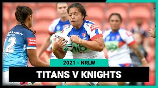 Gold Coast Titans v Newcastle Knights | Full Match Replay | Round 5, 2021 | NRLW