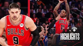 Highlights: The Chicago Bulls fall to the New York Knicks 120-119 in OT