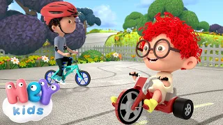 Bisikletim şarkısı 🚲 Bisiklet çizgi film | HeyKids - Cocuk şarkıları