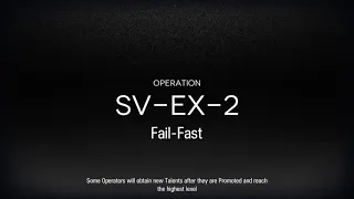 [Arknights] SV-EX-2 Challenge Mode