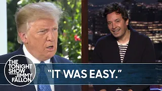 Trump Can’t Stop Bragging About Cognitive Test Results | The Tonight Show