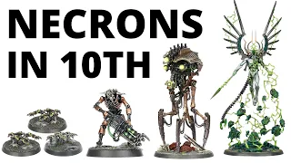 Necrons in Warhammer 40K 10th Edition - Full Index Rules, Datasheets and Launch Detachment