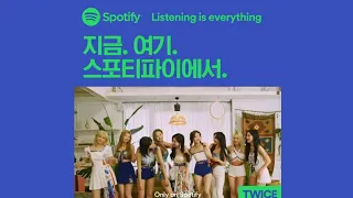 TWICE 'Taste of Love' Teaser on Spotify (Ver. 1)